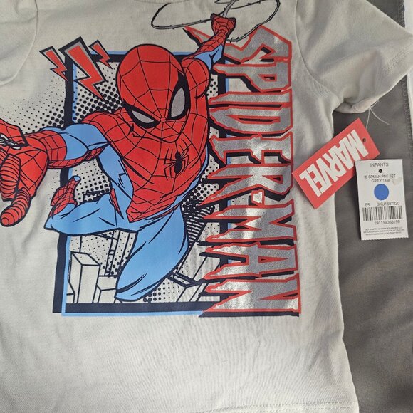 Boys Toddler Marvel Spiderman 2Pc Jogger Set New with Tags Size 12M - Picture 1 of 6